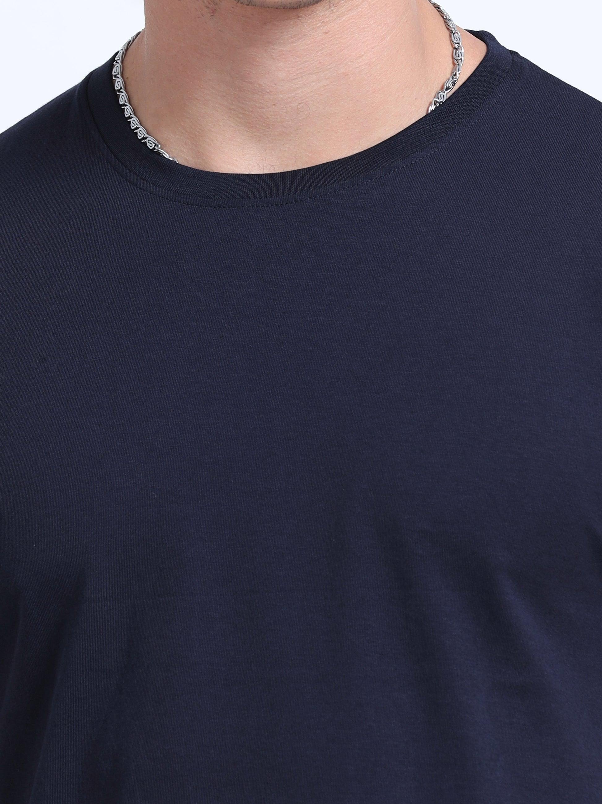 Navy Blue Tshirt 